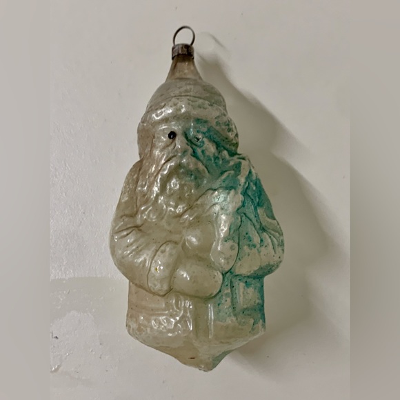 Early 20th Century Antique Santa Claus Christmas Tree Ornament - Picture 13 of 16